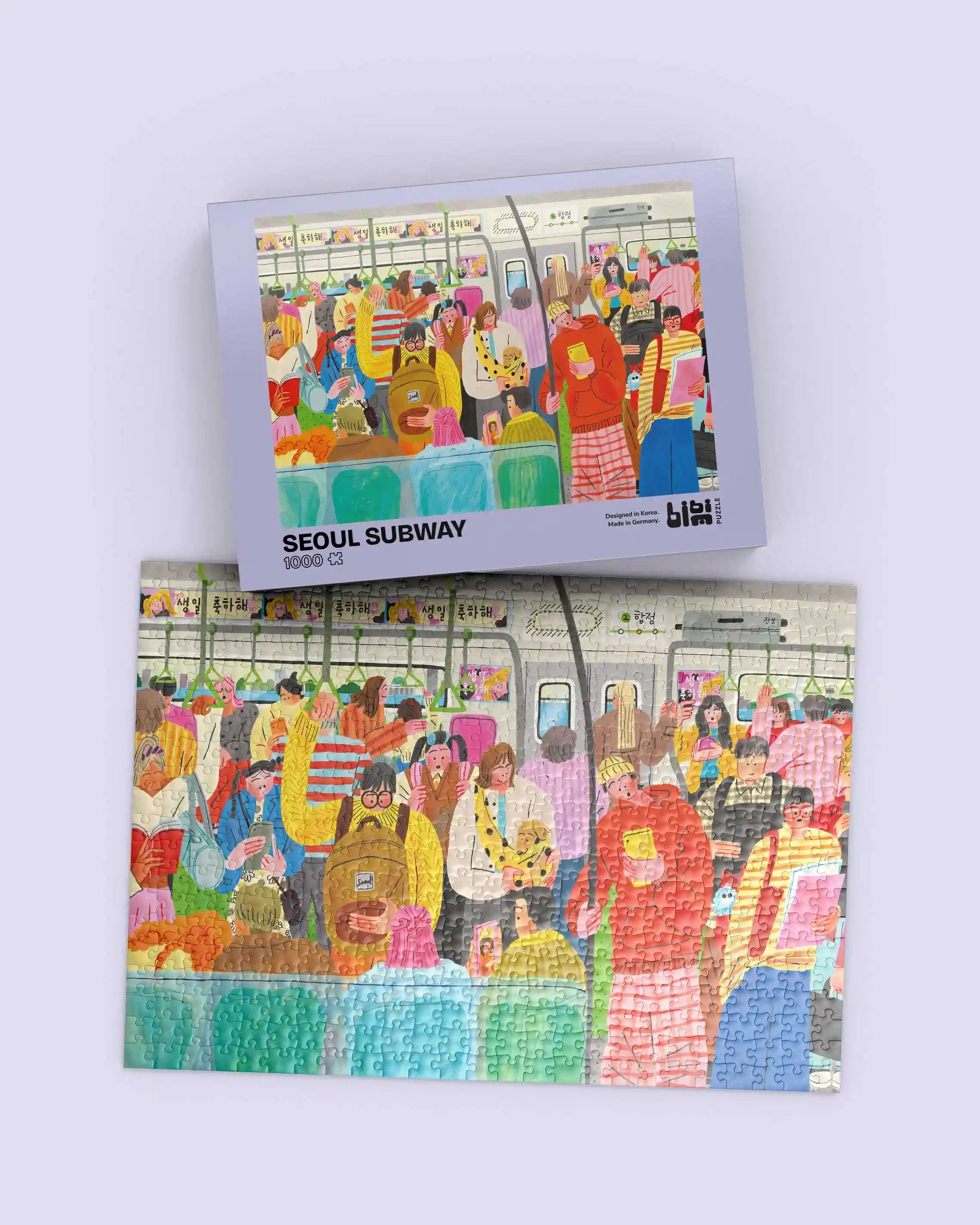 Seoul Subway | 500 & 1000 Teile Puzzle